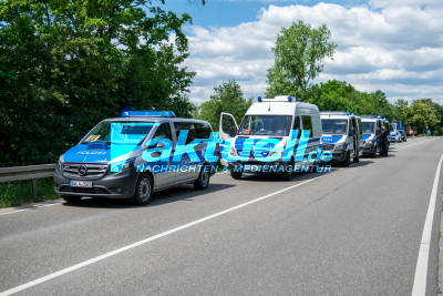 Schwerer Verkehrsunfall auf der B10 bei Korntal