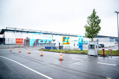 Letzte Schicht: Drive-In Corona-Abstrich-Zentrum an der Messe Stuttgart schließt nach 94 Tagen