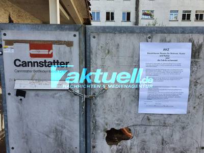 Stuttgart Bad Cannstatt: Aktivisten besetzen ehemaliges Fabrikgebäude