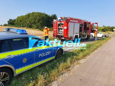 Frontalzusammenstoß zwischen Erligheim und Freudental - mehrere Personen verletzt