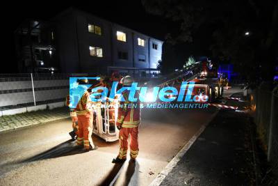 Iraker legt mutmaßlich Feuer in Gemeinschaftsunterkunft - 4 Verletzte und Großeinsatz der Rettungskräfte in Filderstadt