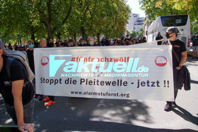 Stuttgart Mitte: Veranstaltungsbranche demonstriert erneut für mehr Hilfe