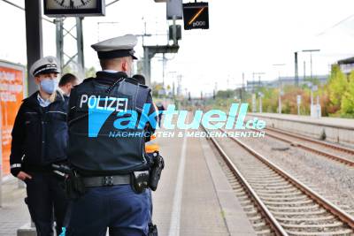 Großangelegte Maskenkontrolle in den Öffentlichen Verkehrsmitteln und am Bahnsteig rund um Waiblingen