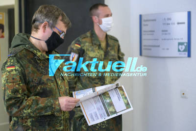 Bundeswehr unterstützt Gesundheitsamt Stuttgart zur Corona-Kontakt-Nachverfolgung