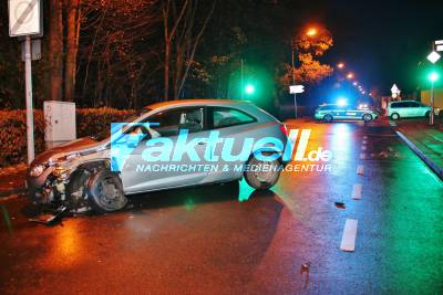 Frontalcrash auf der Oberbettringer Straße in Gmünd - Drei Verletzte