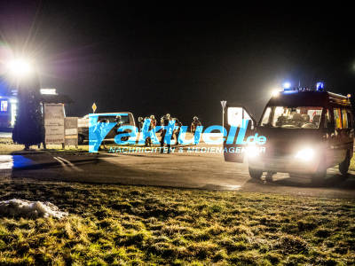 Unfall bei Erkenbrechtsweiler - 2 Verletzte Personen