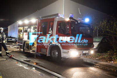 Waiblingen: Brand in Heizraum in einem Firmengebäude