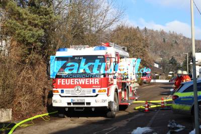Oberbrüden: Brand im Dachstuhl eines Einfamilienhauses 