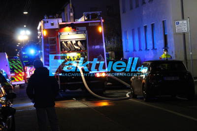 Gebäudebrand in Heilbronner Innenstadt geht glimpflich aus