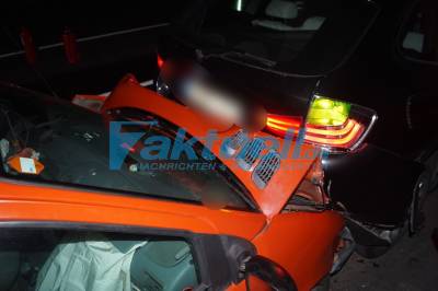 Verkehrsunfall zwischen Pfaffenhofen und Weiler- 3 Personen leicht Verletzt 