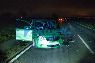 2 Kinder nach Unfall unter Alkoholeinfluss im Krankenhaus: Verkehrsunfall mit drei beteiligten Fahrzeugen bei Ditzingen