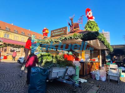 Stuttgarter Weihnachtsmarkt abgesagt: Stände werden abgebaut - Beschicker verärgert