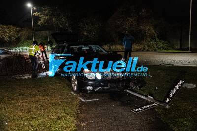 Frontalcrash in Murr - zwei PKWs krachen in Murr zusammen - Fahrer und gleichzeitig Verursacher stand offenbar unter Alkoholeinfluss