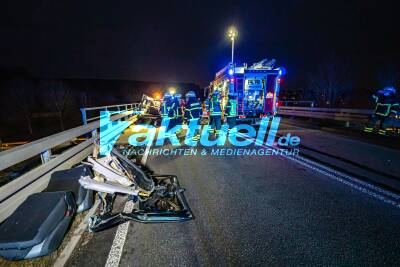 Folgenschwere Unachtsamkeit: 9 Verletzte (4 Schwerverletzte) bei folgenschwerem Unfall auf der B312 - Rettung eingeklemmter Person 