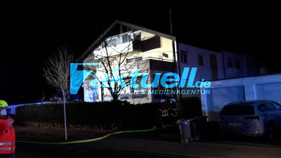 Wohnung nach Brand nicht mehr bewohnbar: ca. 25.000 Euro Sachschaden nach Brand in Sindelfinger Wohnung
