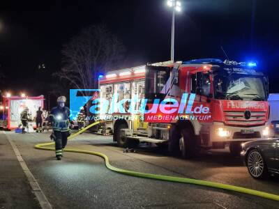 Wohnung nach Brand nicht mehr bewohnbar: ca. 25.000 Euro Sachschaden nach Brand in Sindelfinger Wohnung