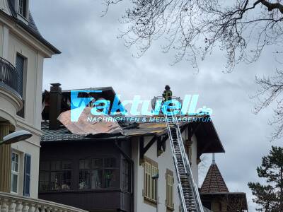Sturm über Stuttgart richtet erste Schäden an