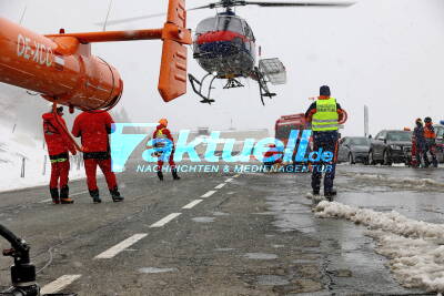 (AT) Skitourengeher am Hochkönig in extrem steilen Gebiet von Lawine überrascht - Rettung mit Hubschraubern und Hunden im Einsatz - zwei Personen verschüttet und gerettet