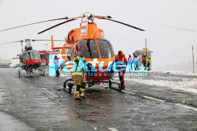 (AT) Skitourengeher am Hochkönig in extrem steilen Gebiet von Lawine überrascht - Rettung mit Hubschraubern und Hunden im Einsatz - zwei Personen verschüttet und gerettet