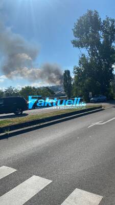 Grossbrand in Recyclingfirma in Stgt Hedelfingen 