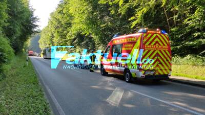 Schwerer Frontalcrash zwischen Schorndorf und Oberberken - Zwei Rettungshubschrauber im Einsatz