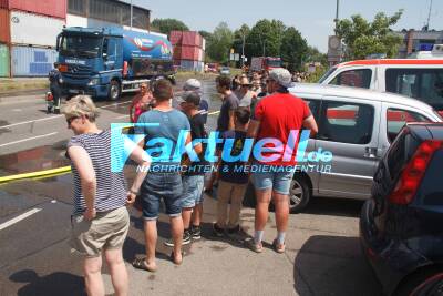 Schauübung am Tag der offenen Tür der Freiwilligen Feuerwehr Remshalden