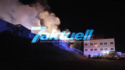 Brand in Batterietestanlage eines Automobilzulieferers - Mindestens 75.000 Euro Schaden