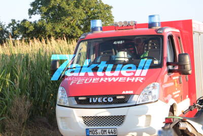 Ultraleichtflugzeug Stürzt in Maisfeld- Pilot mittelschwer verletzt