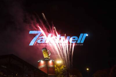 Letzter Tag vom 175. Cannstatter Volksfest