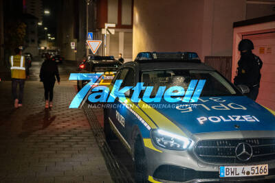Update: Polizeigroßlage in Heilbronner Innenstadt - eine Person festgenommen nach mutmaßlichem Schusswaffengebrauch