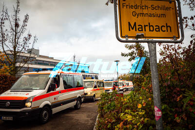 ! GROSSÜBUNG !: Amoklauf im Gymnasium - zahlreiche Verletzte & Betroffene - 300 rettungsdienstliche Einsatzkräfte 