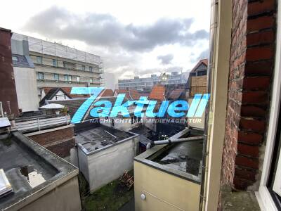 An Heiligabend Wohnung abgefackelt 