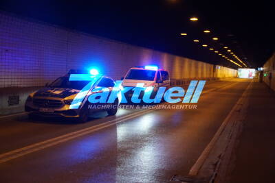 Wagenburgtunnel nach Unfall in beide Richtungen gesperrt