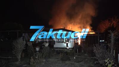 Gartenlaube abgebrannt - Wieder Brand in selben Gartenverein wie erst vor Kurzem - Leipzig - Wieder Leiche gefunden 