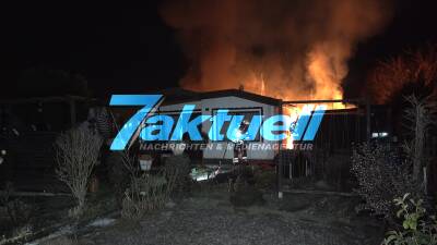 Gartenlaube abgebrannt - Wieder Brand in selben Gartenverein wie erst vor Kurzem - Leipzig - Wieder Leiche gefunden 