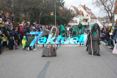 Grosser Faschingsumzug in Waiblingen