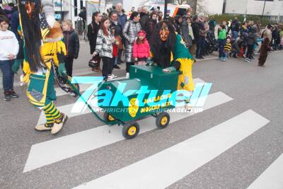 Grosser Faschingsumzug in Waiblingen