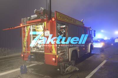 Mehrere Tote und 16 Verletzte bei Massen-Unfall im Nebel in Neujahrsnacht