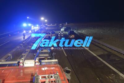 Mehrere Tote und 16 Verletzte bei Massen-Unfall im Nebel in Neujahrsnacht
