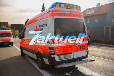 Schwerer Auffahrunfall mit 3 Verletzten in Plochingen