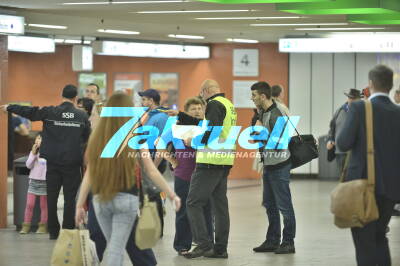DB Streik am Hauptbahnhof Stuttgart