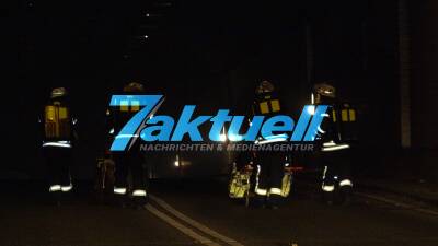 Feuerwehrübung im Wagenburgtunnel