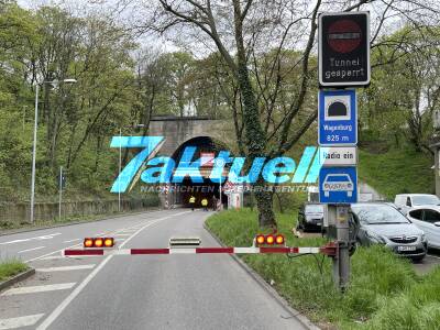 Wagenburgtunnel aufgrund verschobenem Baugerüst aktuell gesperrt