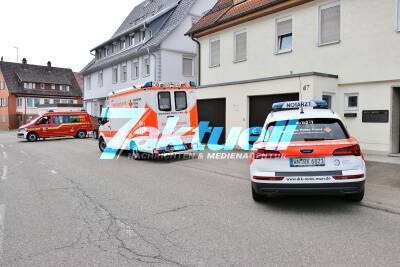 Trockner brennt in Keller - Mehrere Verletzte bei Feuer in Rudersberg