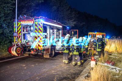 Audi überschlägt sich mehrfach am B29 Teiler Waiblingen: Fahrerin schwer verletzt