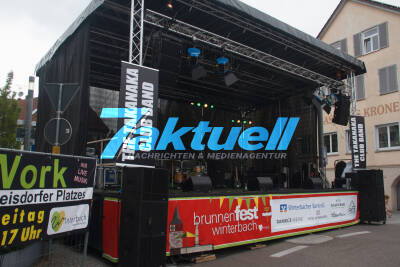 Eröffnung des diesjährigen Brunnenfestes in Winterbach