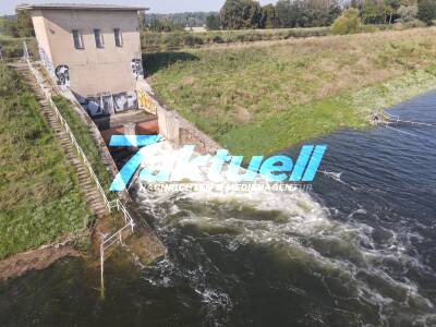Damm beschädigt! Elster-Saale-Kanal bei Leipzig wird abgelassen - umliegende Felder überflutet