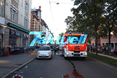 Brand in Dönerbude - Großeinsatz der Feuerwehr