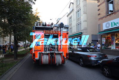 Brand in Dönerbude - Großeinsatz der Feuerwehr