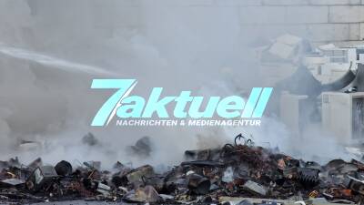 Brand an Sammelstelle von Elektroschrott ausgebrochen: Große Rauchentwicklung in der Bruchwiese